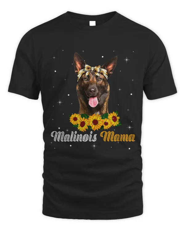 Womens Cute Malinois Mama Dog Mom Dog Lover Mothers Day