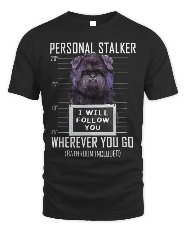 Personal Stalker Dog Affenpinscher I Will Follow You Mugshot 35