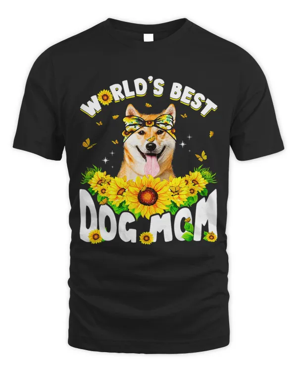 Worlds Best Shiba Inu Dog Mom Funny Mothers Day