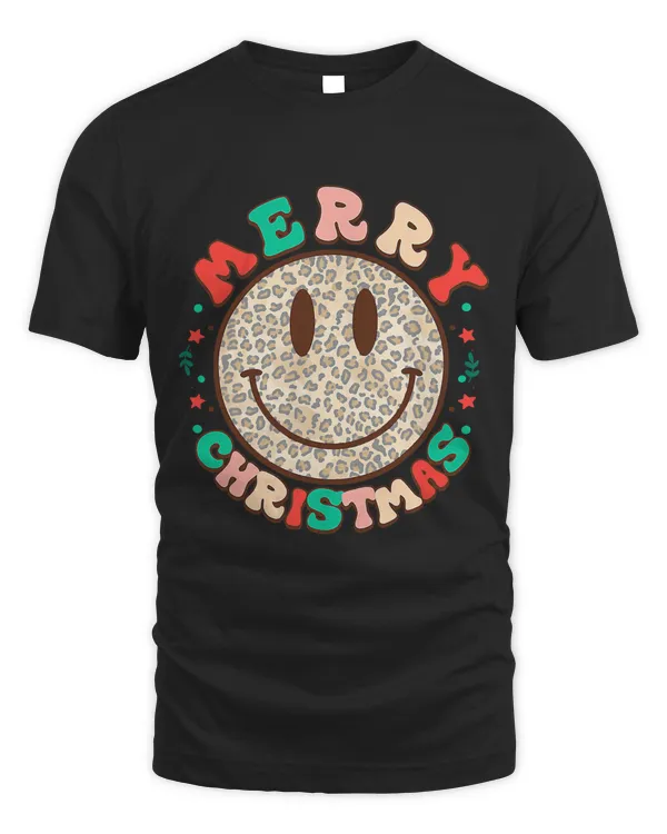 Retro Groovy Merry Christmas Funny Xmas Matching Pajamas 283