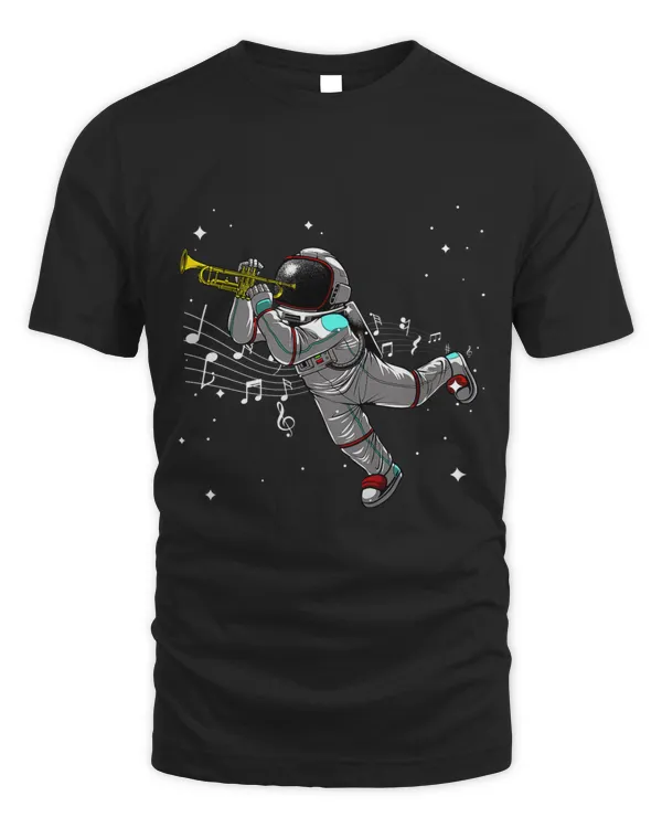 Cool Trumpet For Men Women Astronaut Trumpet Player Musician