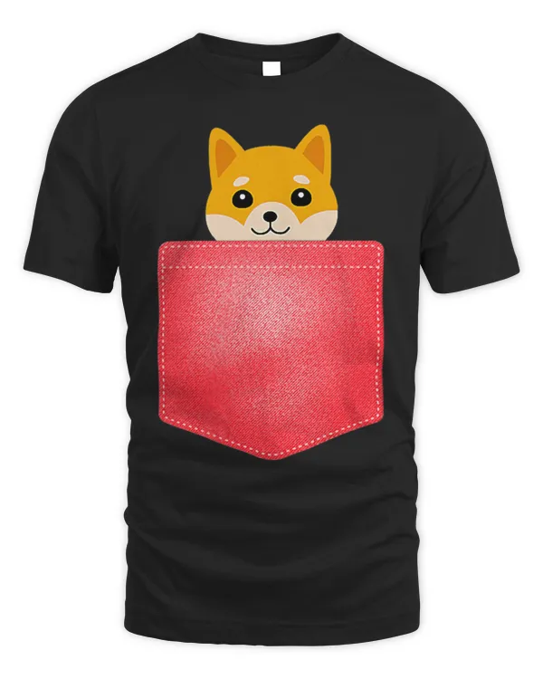 Baby Pocket Shiba Inu Cute Doge Akita Dog Owners Popular