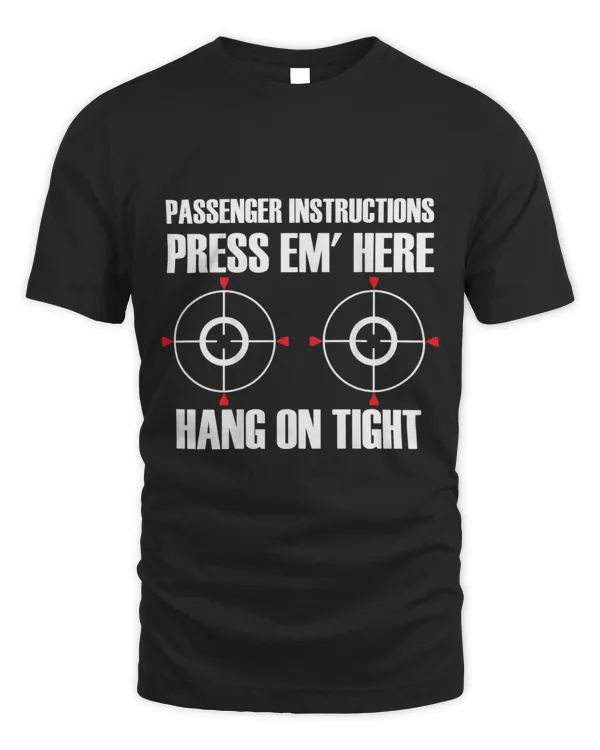 BACK PRINT Motorcycle Passenger Instructions Press Em Here