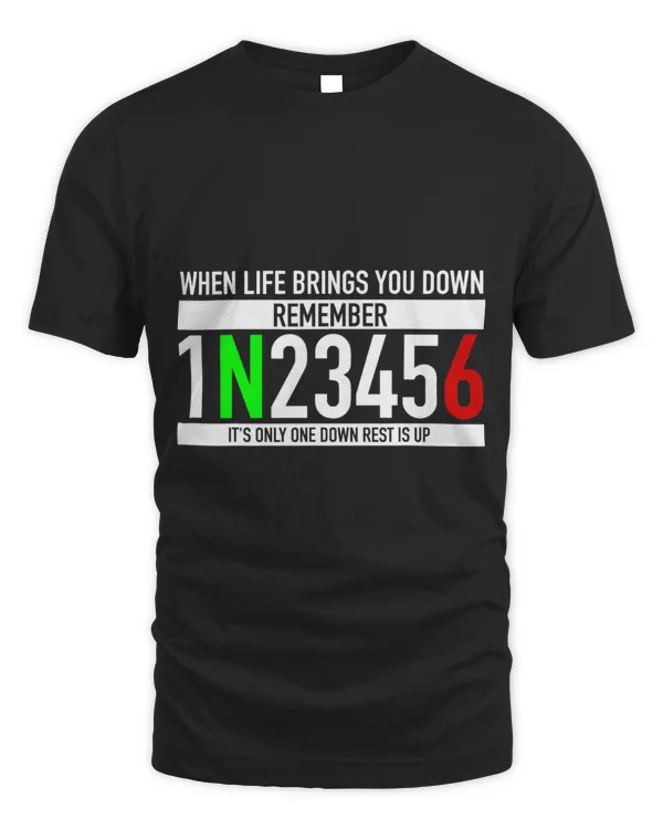 1N23456 Motorcycle Gear Shift Motorcyclist