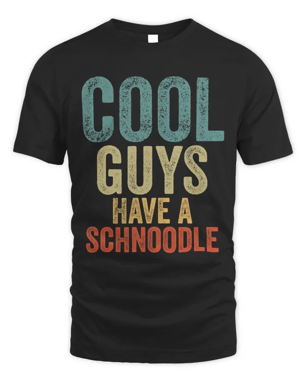 Cool Guys have a schnoodle dog dogs dog owners