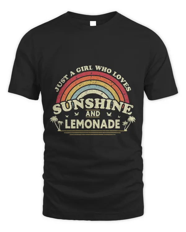 Lemonade Shirt. Just A Girl Who Loves Sunshine And Lemonade