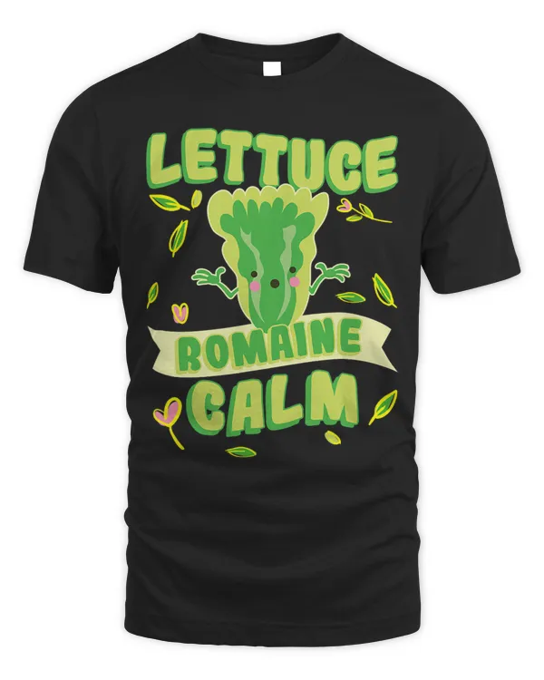 Lettuce Romaine Calm Funny Vegan Veggie Salad Lover