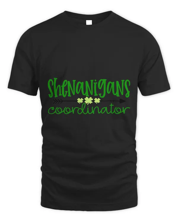 Funny Certified Shenanigans Coordinator St Patricks Day