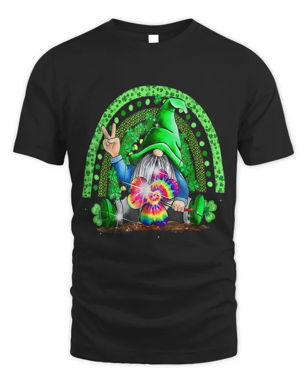 Cute Lucky Rainbow Gnome Happy St Patricks Day Family Outfit