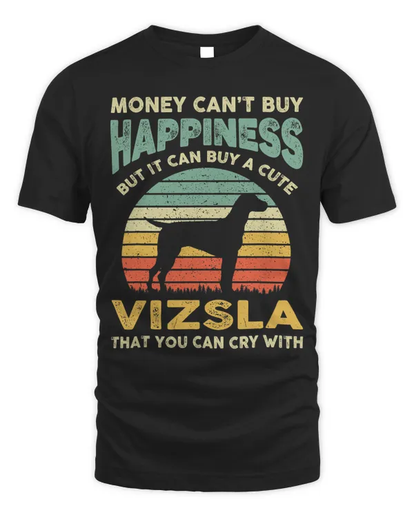 Funny Vizsla Joke Saying Vintage Retro Pet Dog Lover