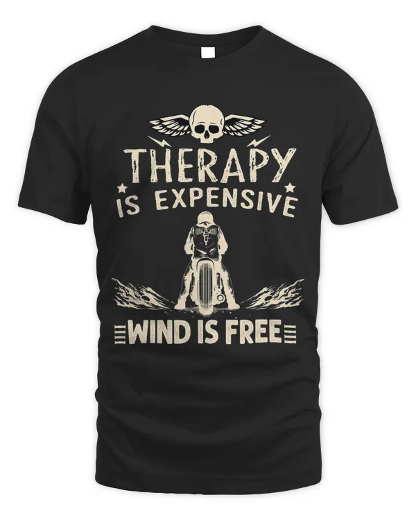 Funny Motorcycle Rider Therapy Shirt Men Women Bikers Riders