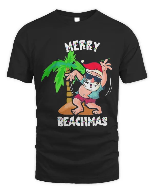 Merry Beach Christmas In July Funny Santa Xmas Pool Party