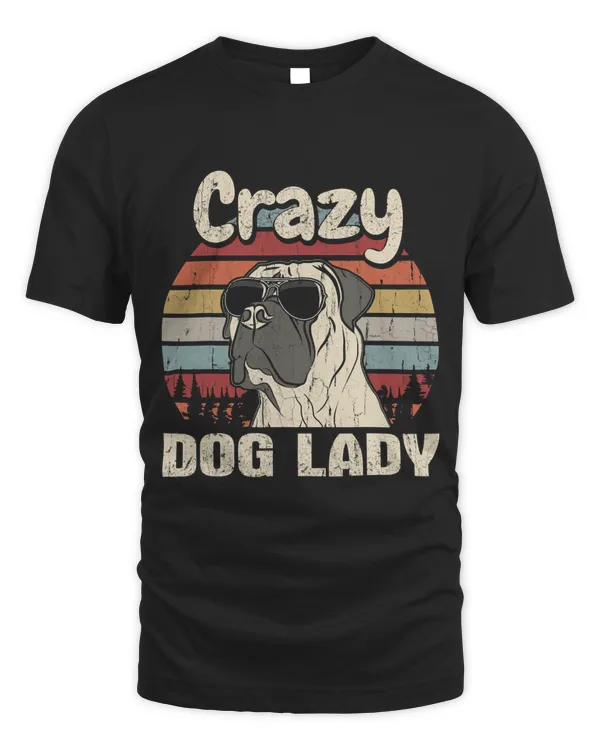 Boerboel Lover Crazy Dog Lady Vintage Mothers Day Retro