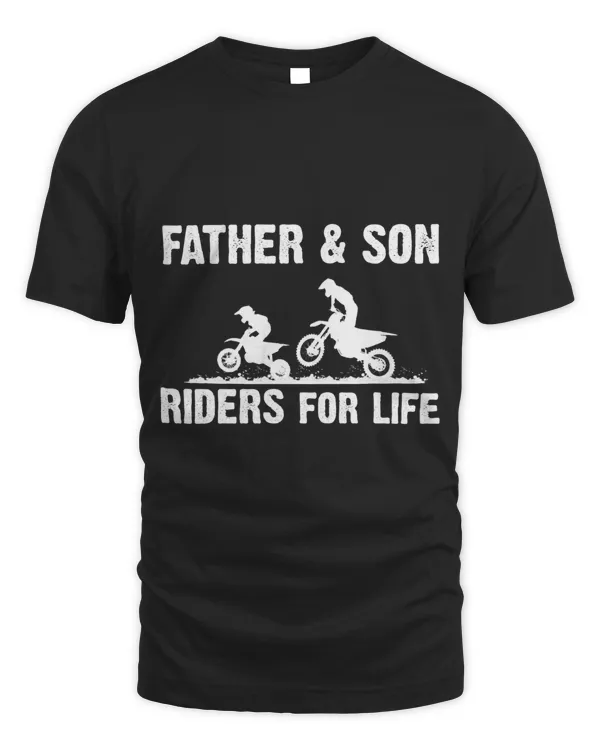 Moto Cross Father and Son Dirt Biking Motorcross MX