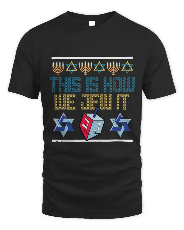 This Is How We Jew It Hanukkah Jewish Bar Mitzvah Dreidel