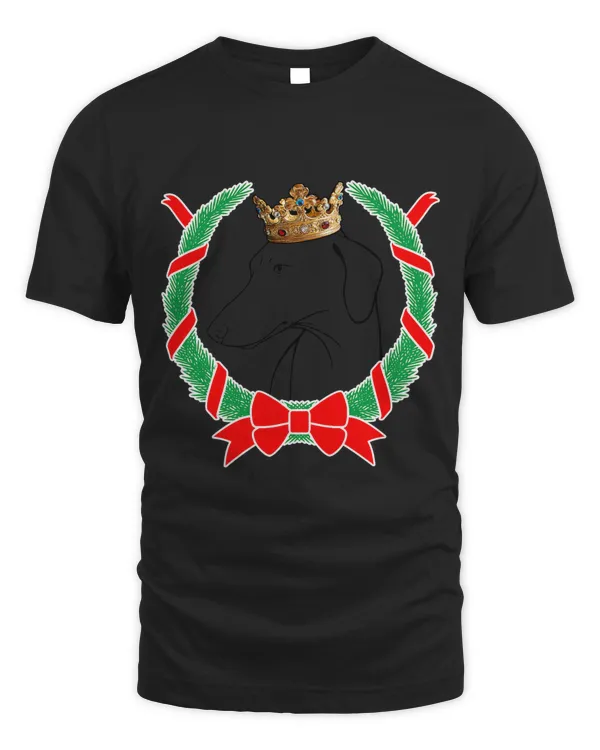 Azawakh Wearing Crown Christmas Dog Edition