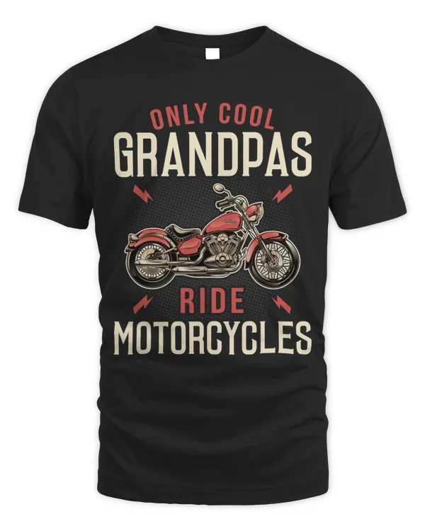 This Only Cool Grandpas Ride Motorcycles Gift