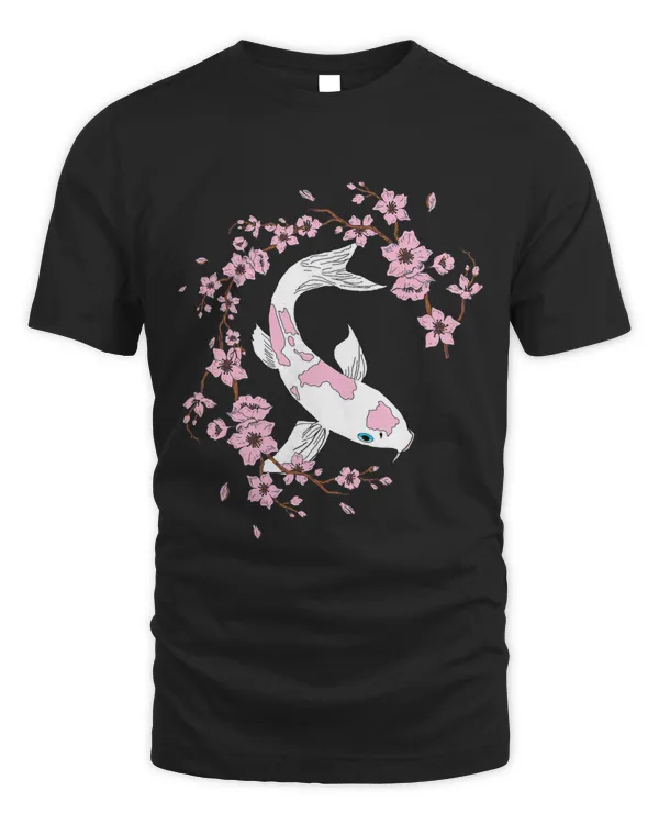 Sakura Blossom Tree Japanese Koi Carp Cherry Flower Tree