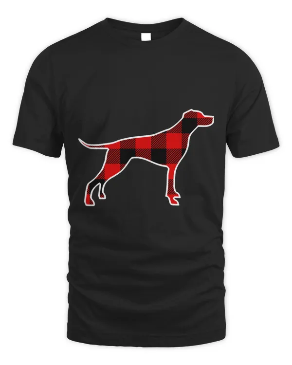 Pointer Red Buffalo Plaid Dog Pet Matching PJ Family Gift