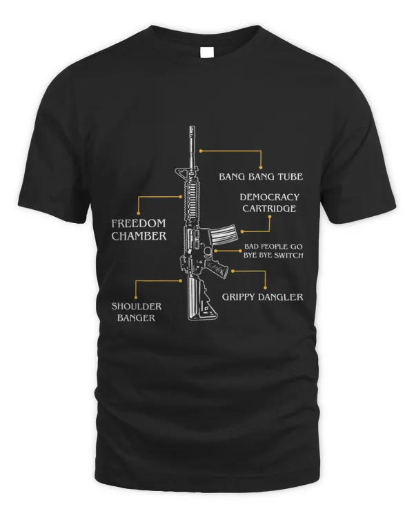 AR15 gun lovers funny diagram 2nd amendment