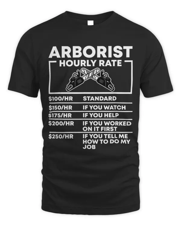 Arborist Hourly Rate Funny Tree Surgeon Arborist