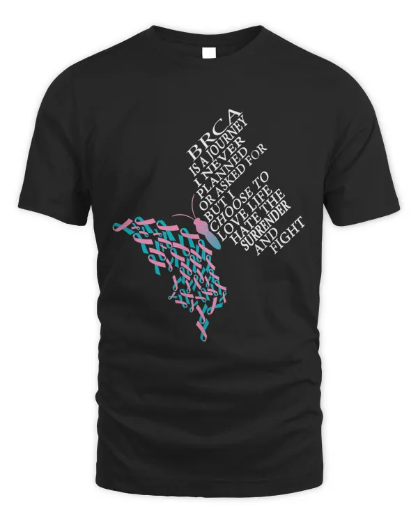I Wear Pink and Teal For BRCA Awareness Warrior 3 8