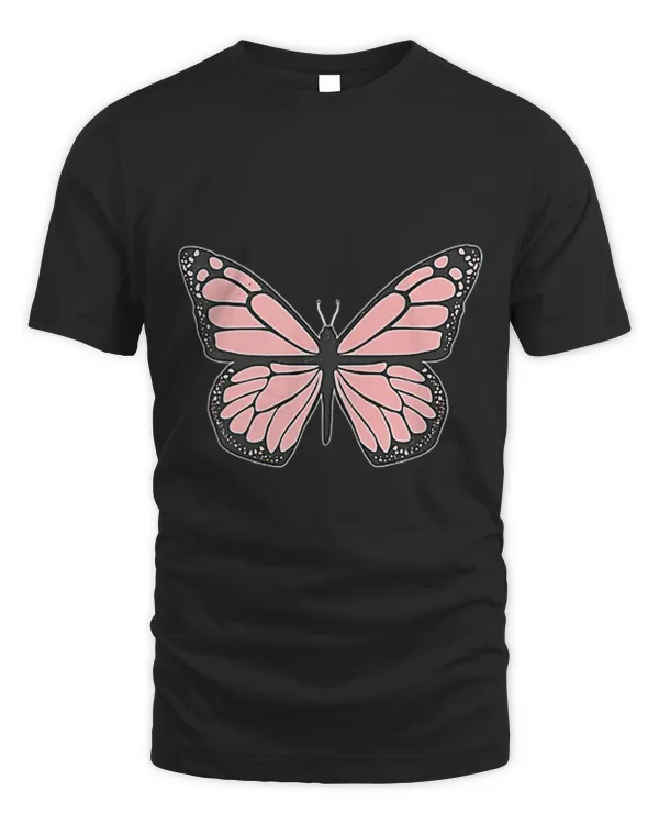 Pink Butterfly Aesthetic Clothing Soft Grunge Girls Women