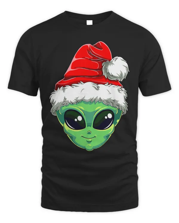 Christmas Alien Santa Costume Funny UFO Santa Hat Xmas Kids