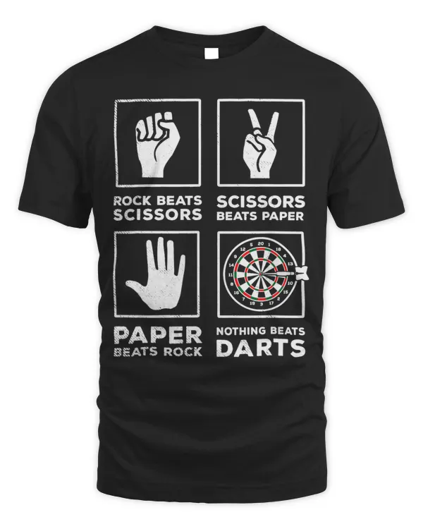 Darts sports nothing beats funny theme graphic art1