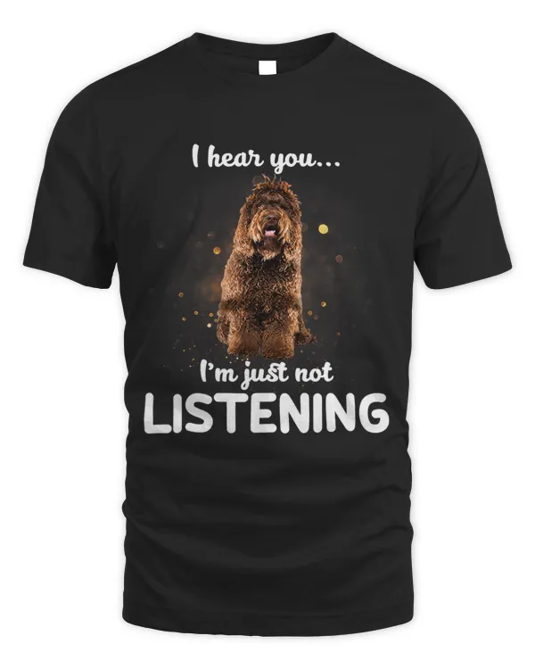 Barbet Dog I Hear You Not Listening