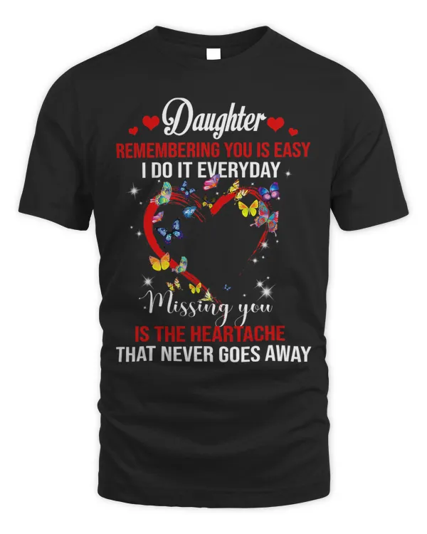 Daughter Remembering You Is Easy Missing You Is Heartache