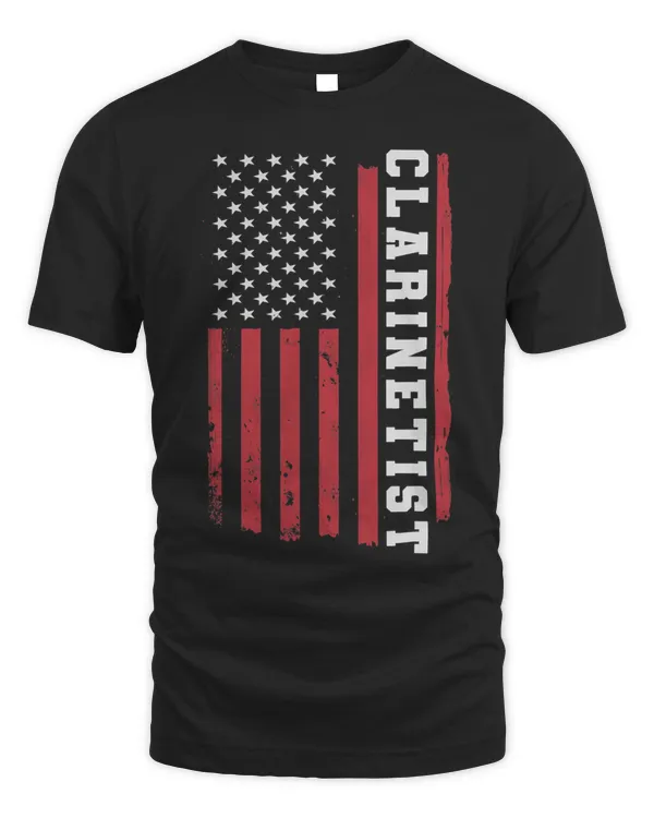 Clarinet Clarinetist Instrument USA US Flag