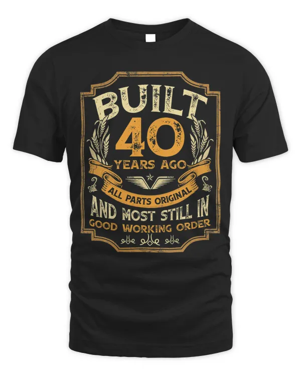 Build 40 Years Ago All Parts Original 40th Birthday 1983