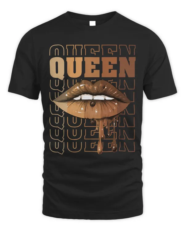 Dripping Lips Black History Queen BHM Melanin Women Girls 8