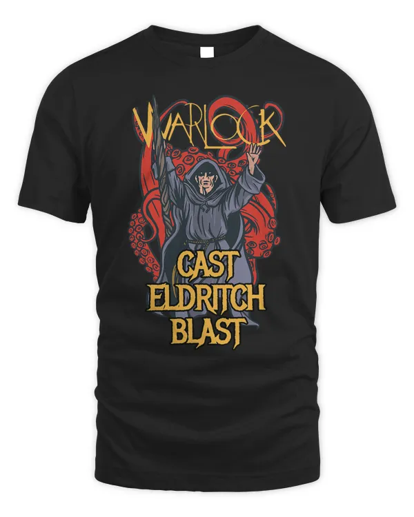 Cast Eldritch Blast Warlock Tabletop Gaming DM Art