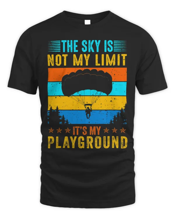 Cool Skydiving Art For Men Women Skydive Parachute Skydiver 1