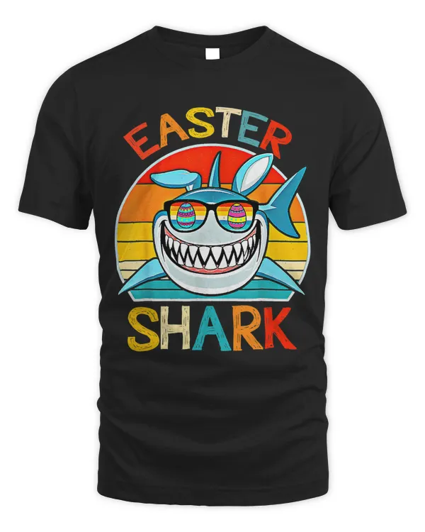 Egg Breaker Shark Easter Funny Boys Girls Kids 31