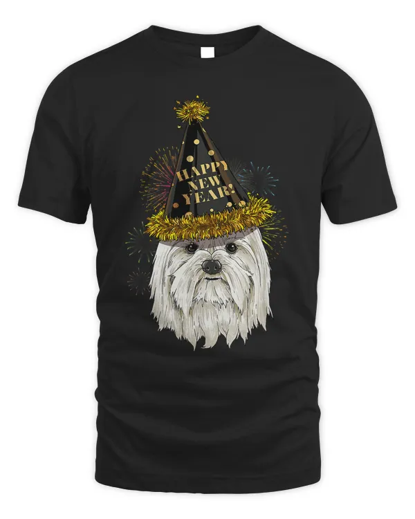 New Year Maltese Dog Lover New Years Eve Party Countdown301