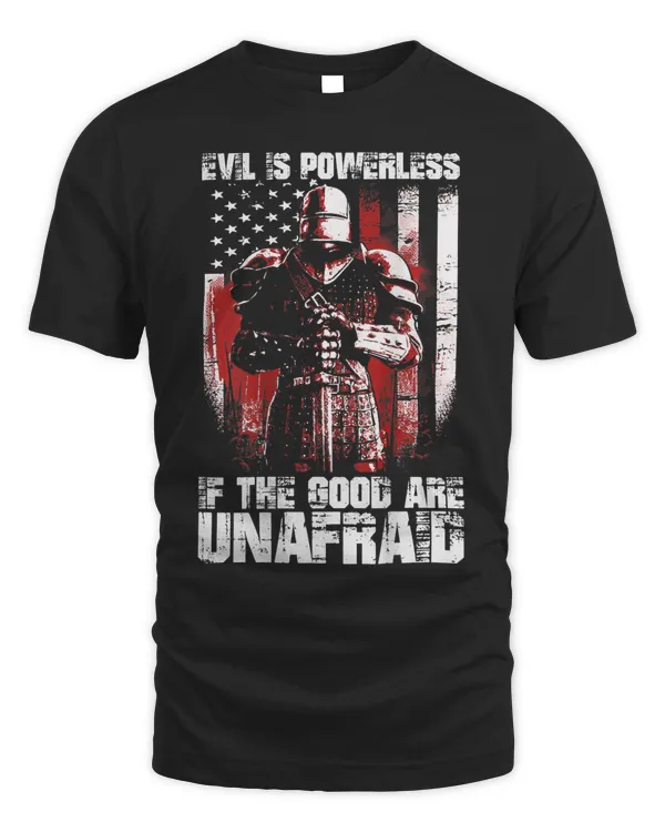 Crusader The Good Are Unafraid Fight Evil Knight Templar