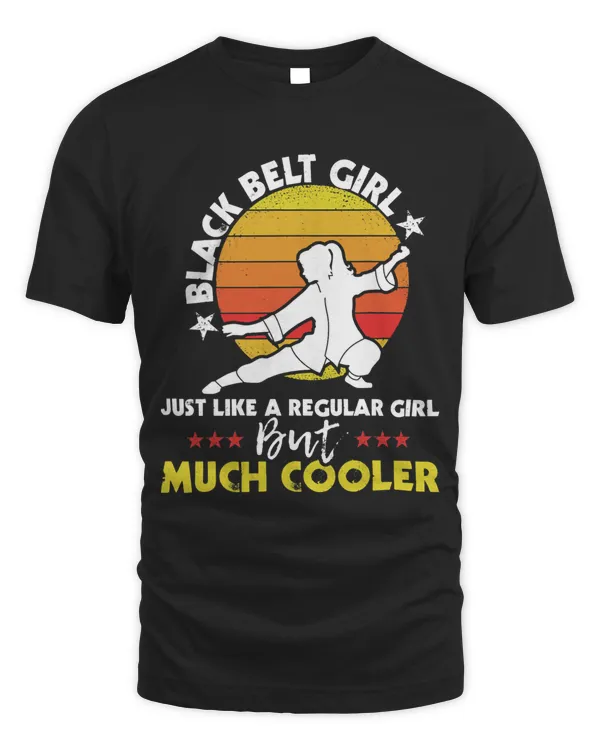 Black Belt Girl Karate Taekwondo Mixed Martial Arts MMA 1