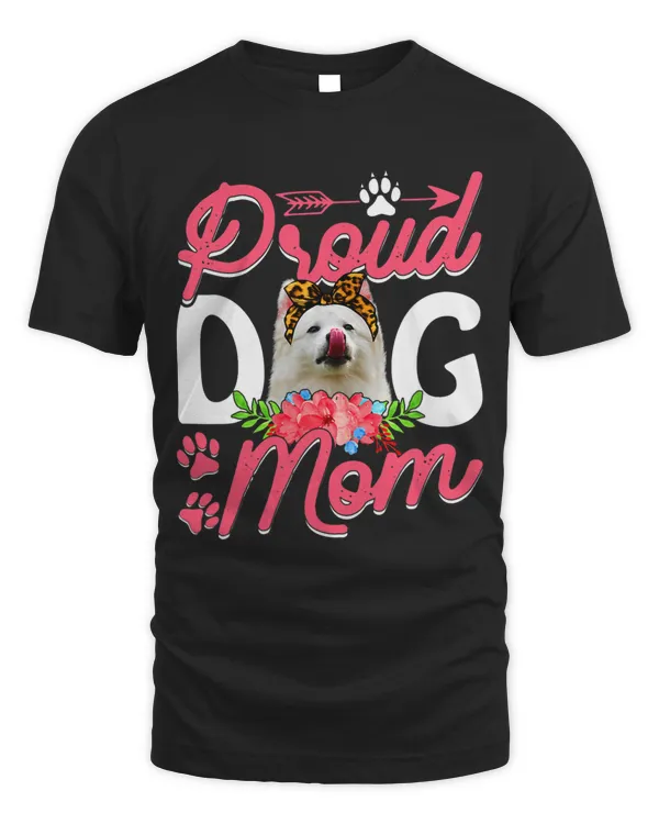 Cute Proud American Eskimo Dog Mom Funny Mothers Day 1