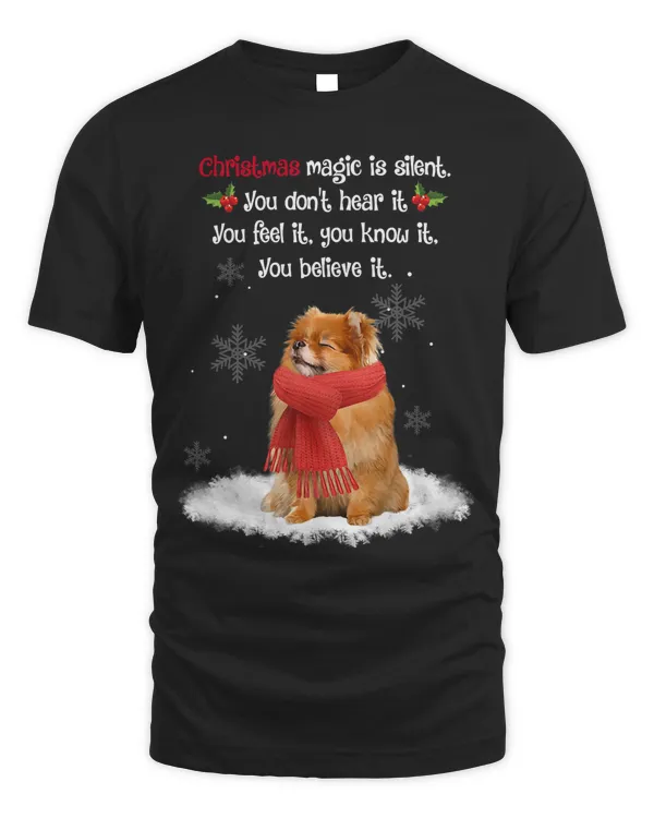 Pomeranian With Christmas Magic Is Silent And Feel It 62