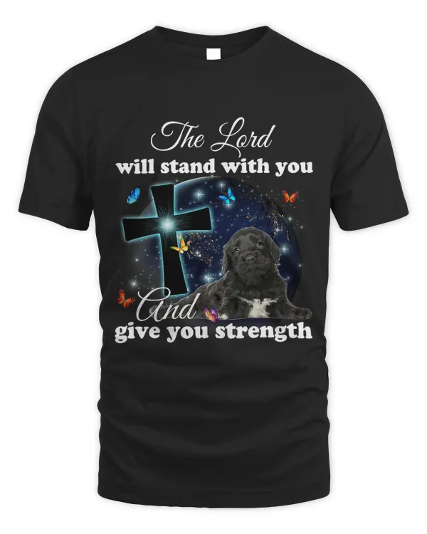 Portuguese Water Dog The Lord Will Stand With You Christian187