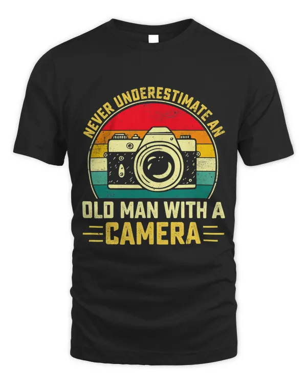 Never Underestimate An Old Man With A Camera Photographer 454
