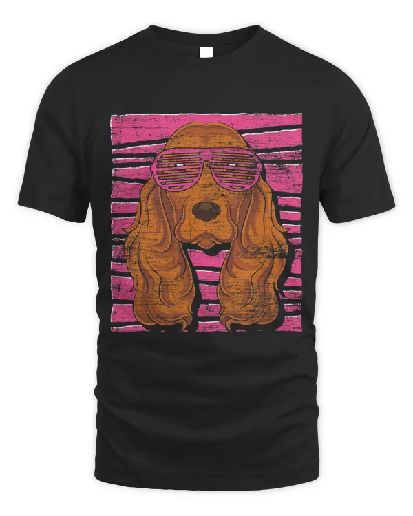Funny Dog Lover Dog Owner Cool Sunglasses Cocker Spaniel