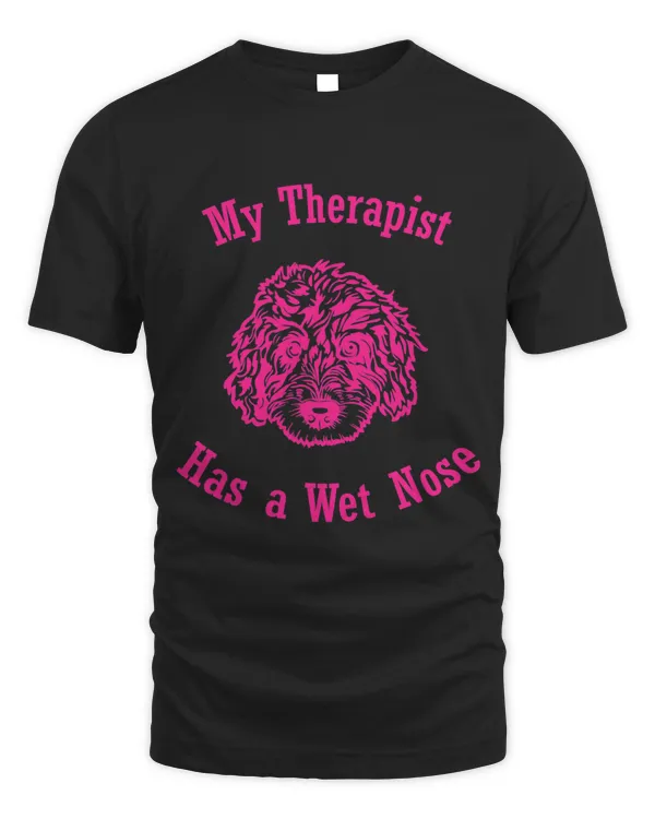 Bernedoodle dog My Therapist has a Wet Nose 3