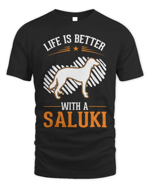 Life is better with a Saluki T-Shirt Copy Copy Copy Copy Copy