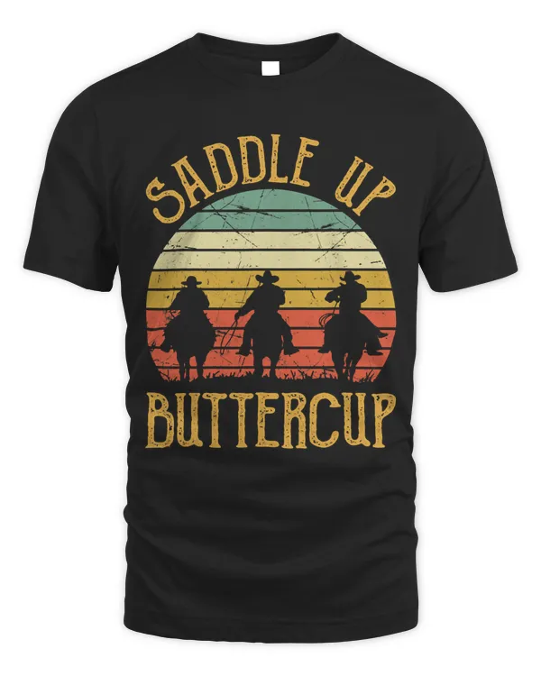 Cowboy Cowgirl Southern Western Saddle Up Buttercup
