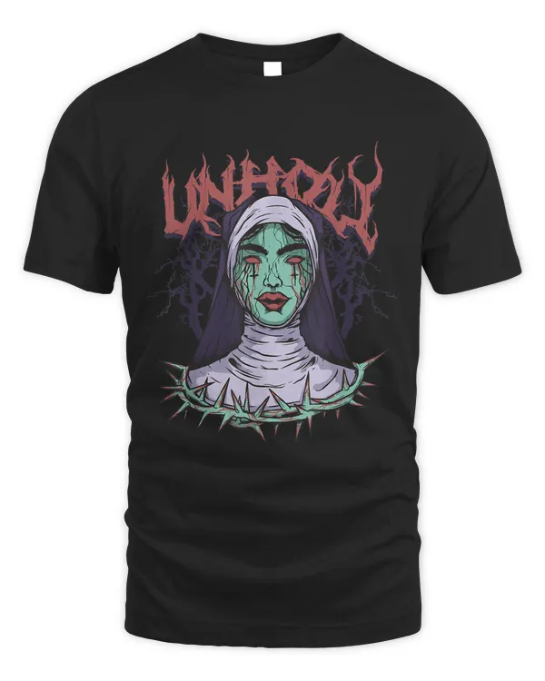 Unholy Evil Nun Demon Satanic Devil Pagan Occult Wiccan136