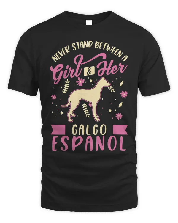 Galgo Espanol Girl T-Shirt Copy Copy